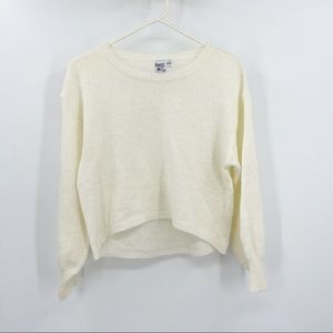 Princess Polly White Sweater S/M